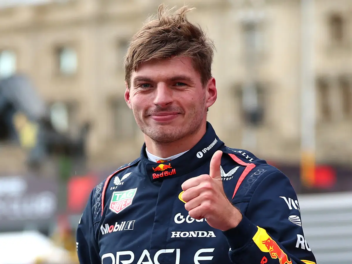 Foto zur News: Verstappen nach Baku-Pole: "War sauer, weil ich GT3-Rennen verpasst habe"