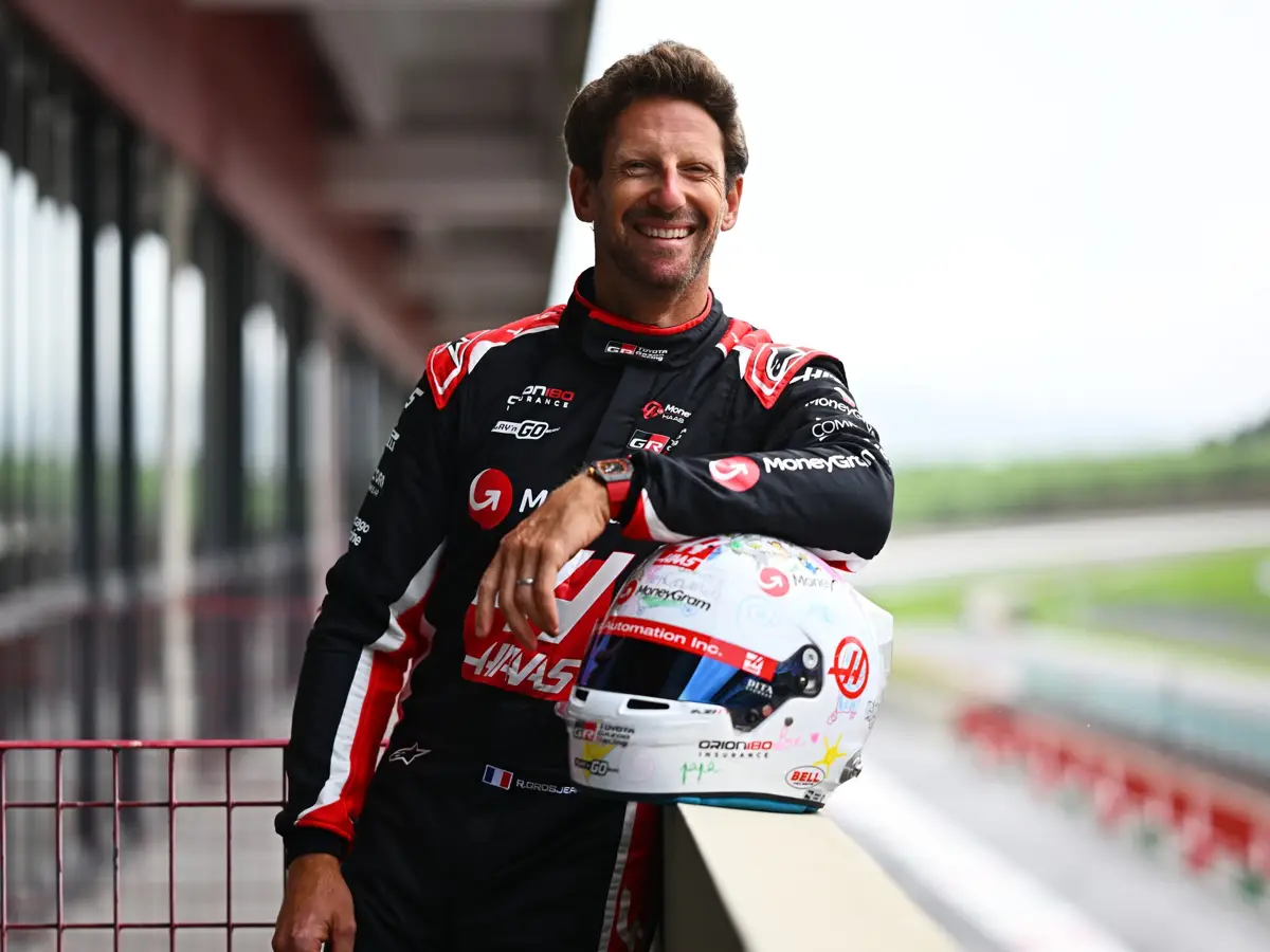 Foto zur News: Fünf Jahre nach Horrorcrash: So erlebte Grosjean sein emotionales F1-Comeback
