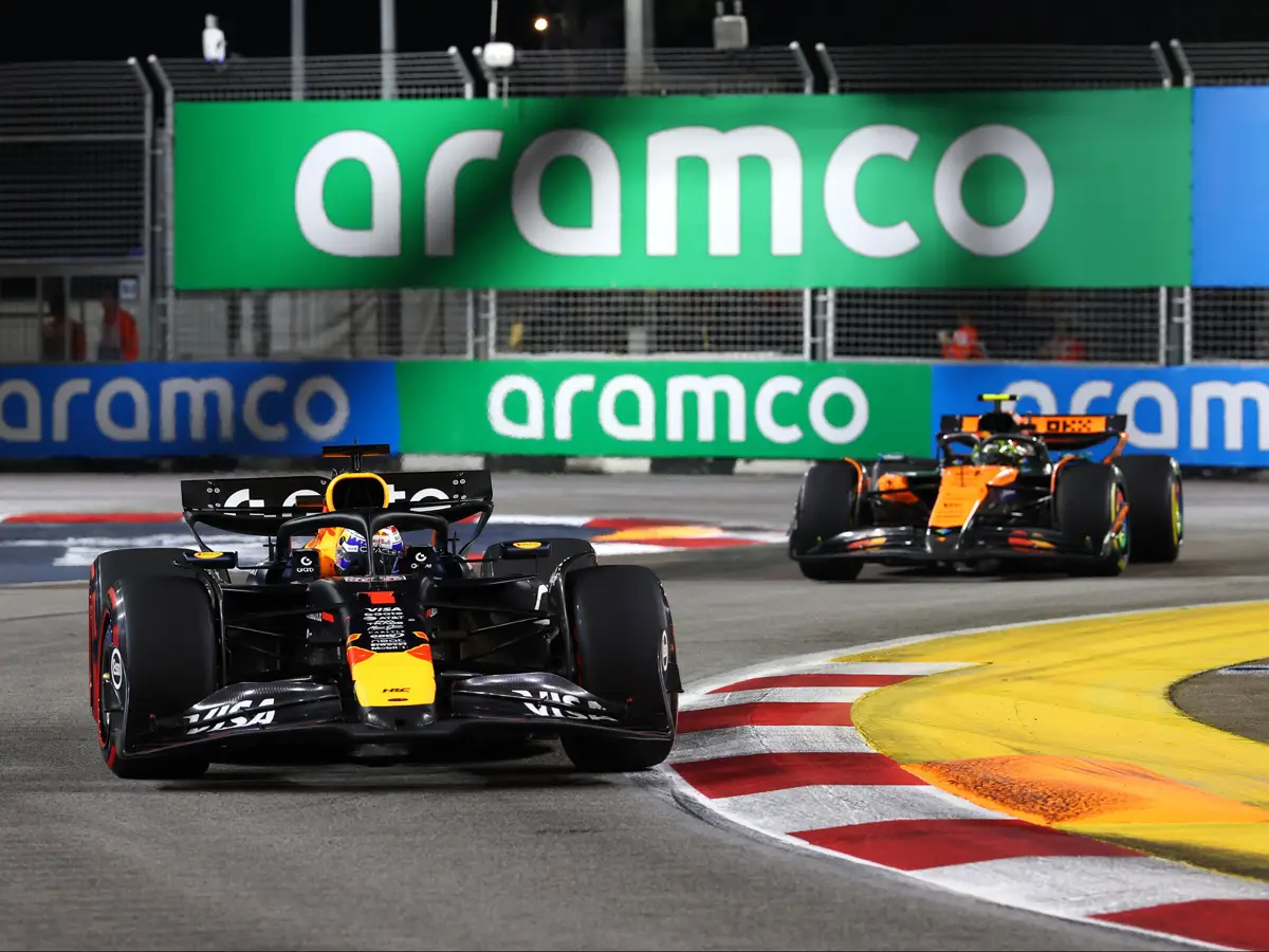 Foto zur News: Daten: Wäre Verstappen strategisch für McLaren zu knacken gewesen?