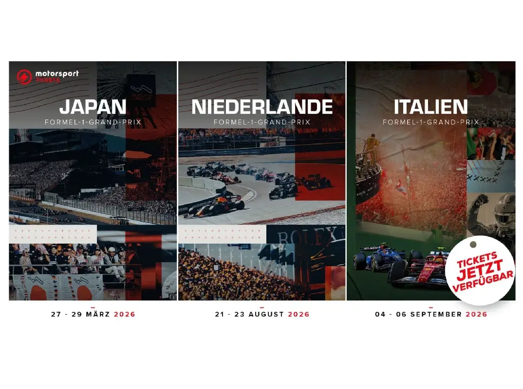 Foto zur News: Suzuka, Zandvoort, Monza: Jetzt Tickets für 2026 sichern!
