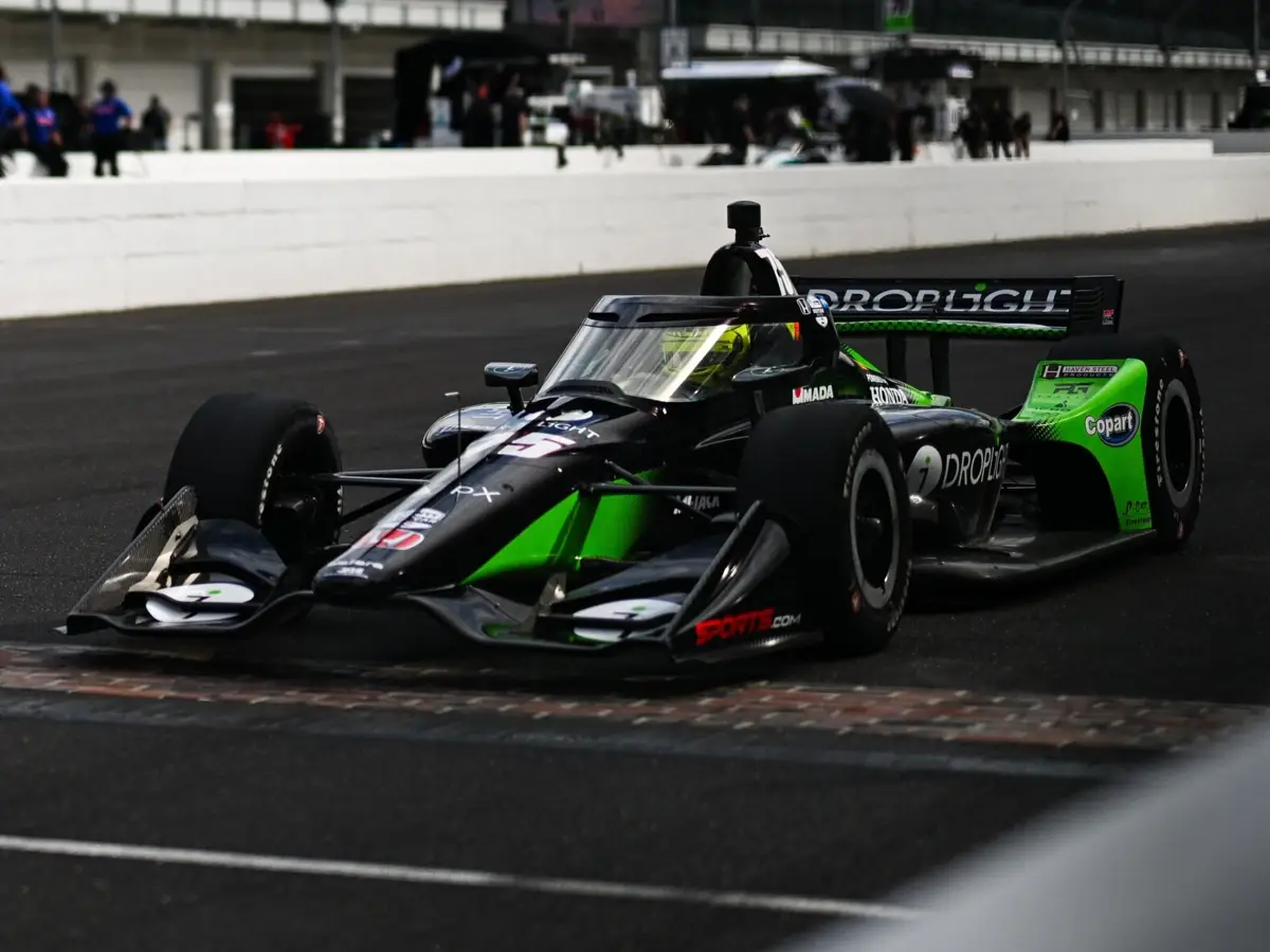Mick Schumacher absolvierte einen erfolgreichen IndyCar-Test auf dem Indy Road Course Foto zur News: Plätze eins und zwei: Mick Schumacher bei IndyCar-Test stark