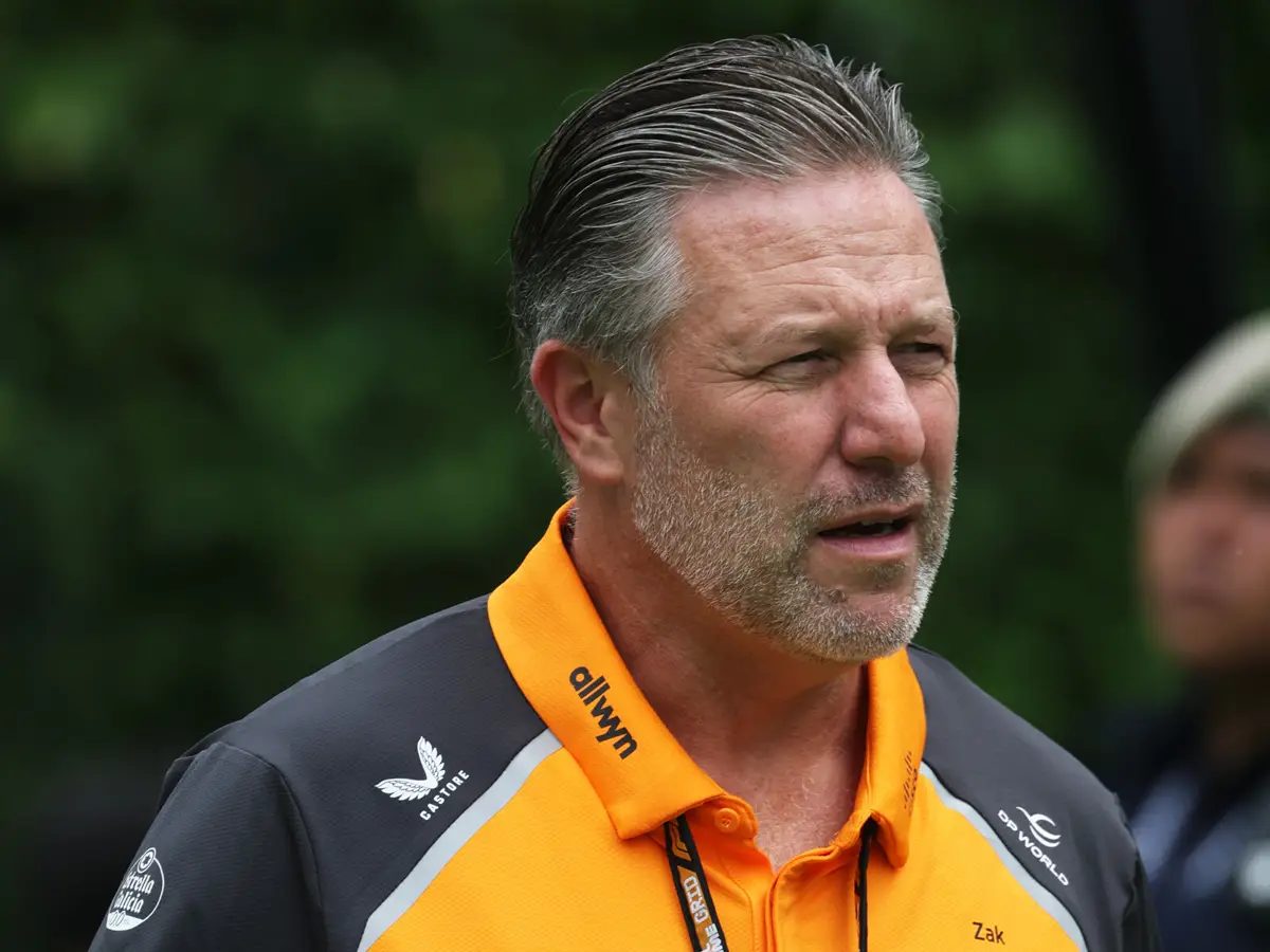 Zak Brown Foto zur News: Zak Brown tobt nach Sprint in Austin: "Amateurhaftes" Fahrverhalten!