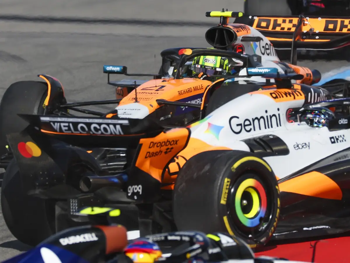 Foto zur News: Sprint-Vorfall: Lando Norris erwartet interne Untersuchung