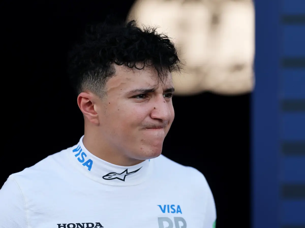 Foto zur News: "War einfach zu schnell": Hadjar erklärt Qualifying-Unfall in Austin