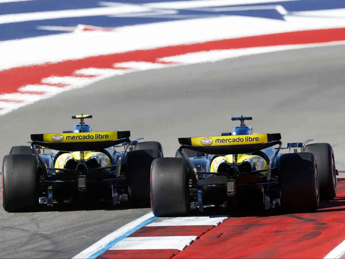 Foto zur News: Zoff bei Alpine: Colapinto überholt Gasly trotz klarer Anweisung