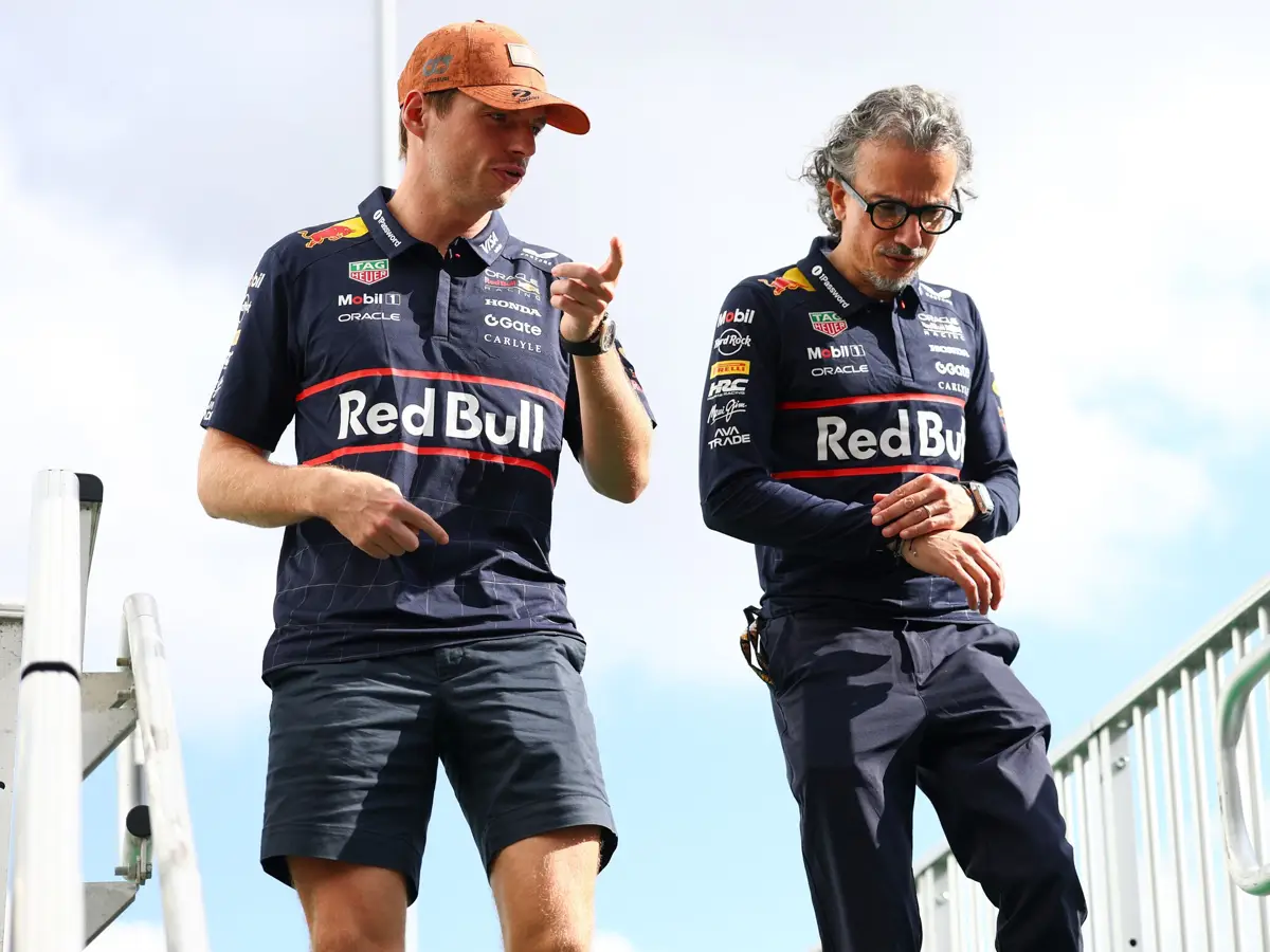 Max Verstappen und Laurent Mekies entwickeln sich zu einem echten Dreamteam Foto zur News: Laurent Mekies: Das überrascht ihn an Max Verstappen am meisten