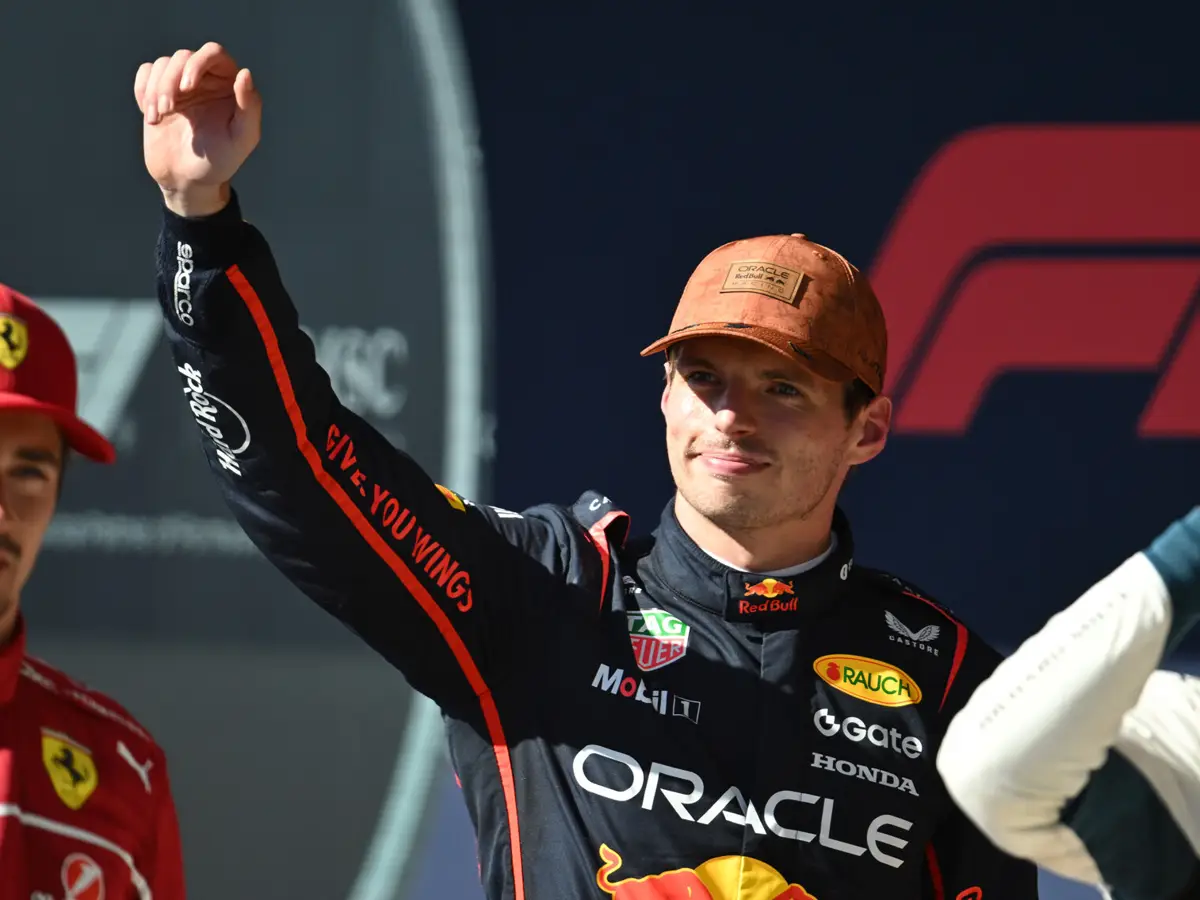Max Verstappen, Lando Norris, Charles Leclerc Foto zur News: Was die Formel-1-Geschichte über Max Verstappens Titelchancen verrät