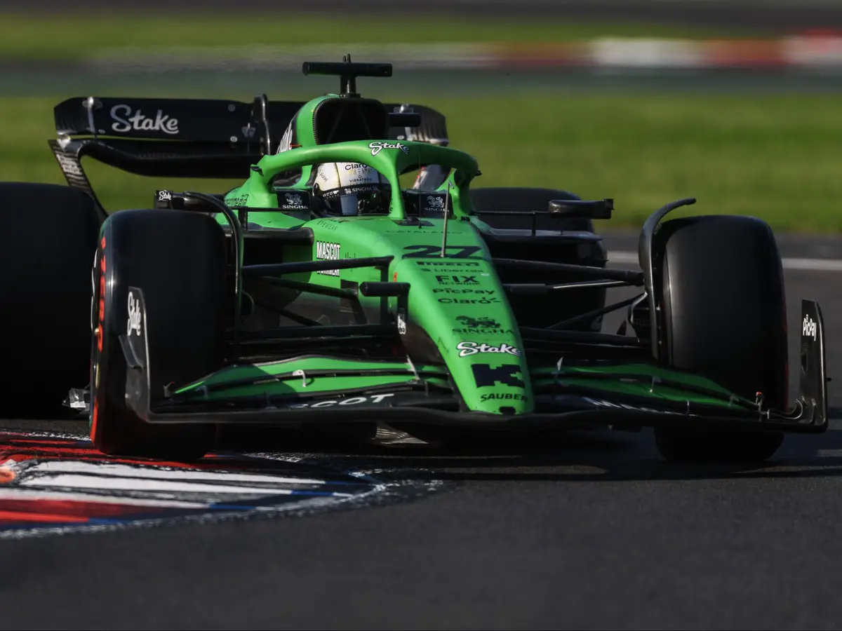 Nico Hülkenberg (Sauber) auf der Strecke beim Großen Preis von Mexiko 2025 Foto zur News: Endstation Q2 in Mexiko: Hülkenberg "hatte Mühe, mehr rauszuholen"