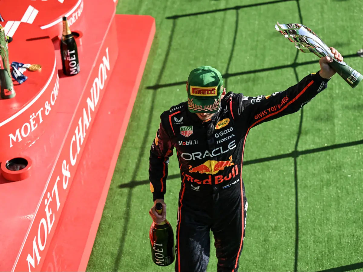 Max Verstappen Foto zur News: Marko nach P3 für Verstappen: "Ich war der einzige, der positiv gedacht hat"