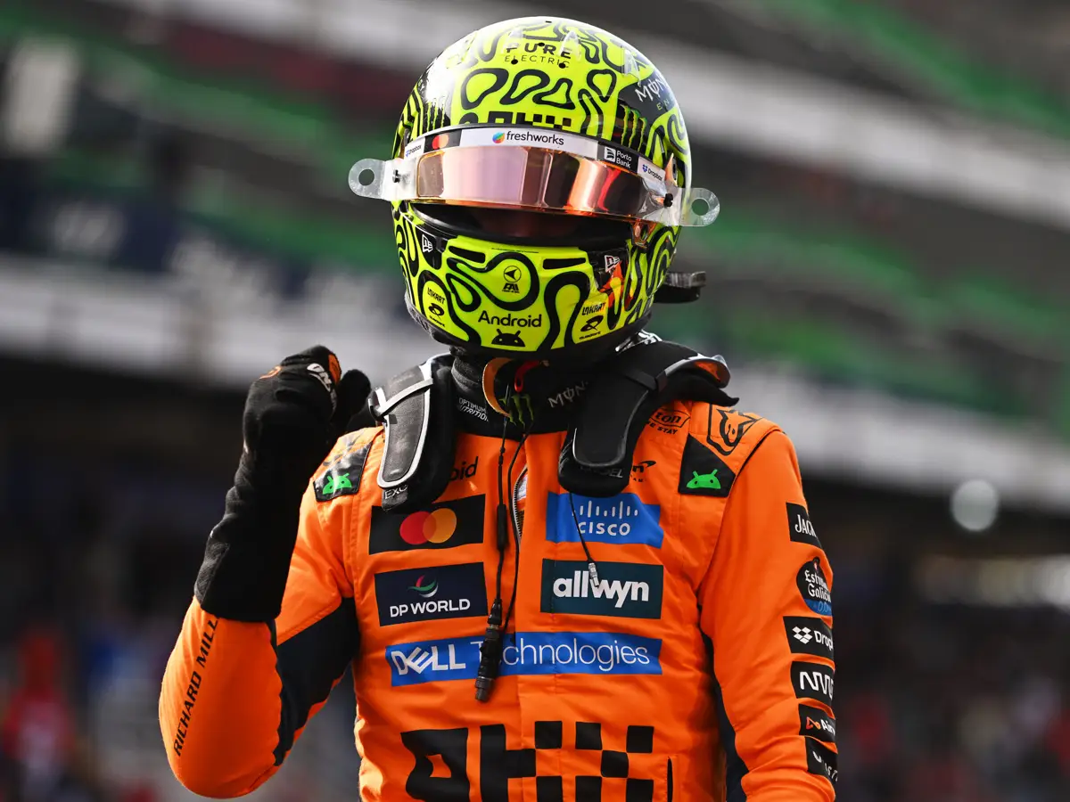 Foto zur News: Trotz Sprint-Pole: Lando Norris war am Freitag in Brasilien "nicht in Bestform"