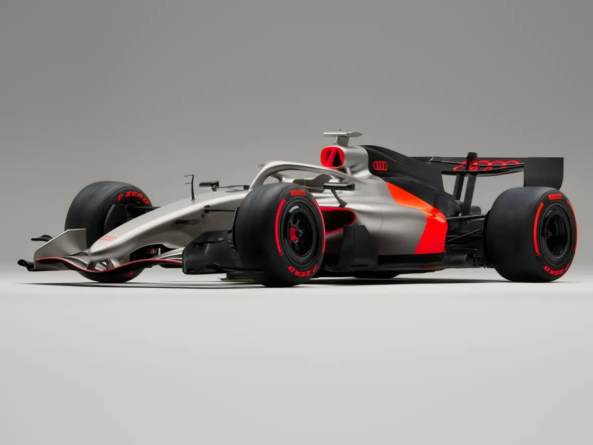 Foto zur News: Audi zeigt Formel-1-Design: "Ab 2030 um den Weltmeistertitel kämpfen"