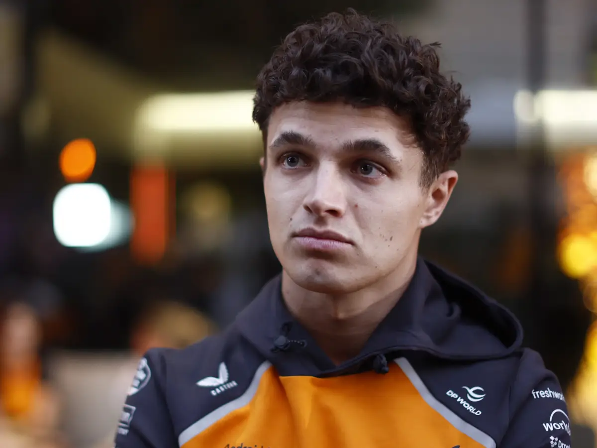 Foto zur News: Lando Norris nach Las-Vegas-Schock: Will eher noch mehr Risiko eingehen!