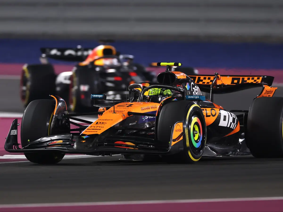 Foto zur News: Verstappen kontert Norris-Vorwurf: "Ich lege nur die Fakten auf den Tisch"