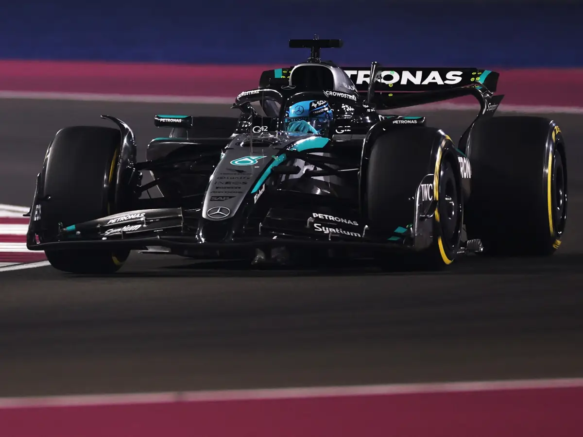 Foto zur News: Mercedes: Das steckt hinter dem Lenkproblem von Russell in Katar