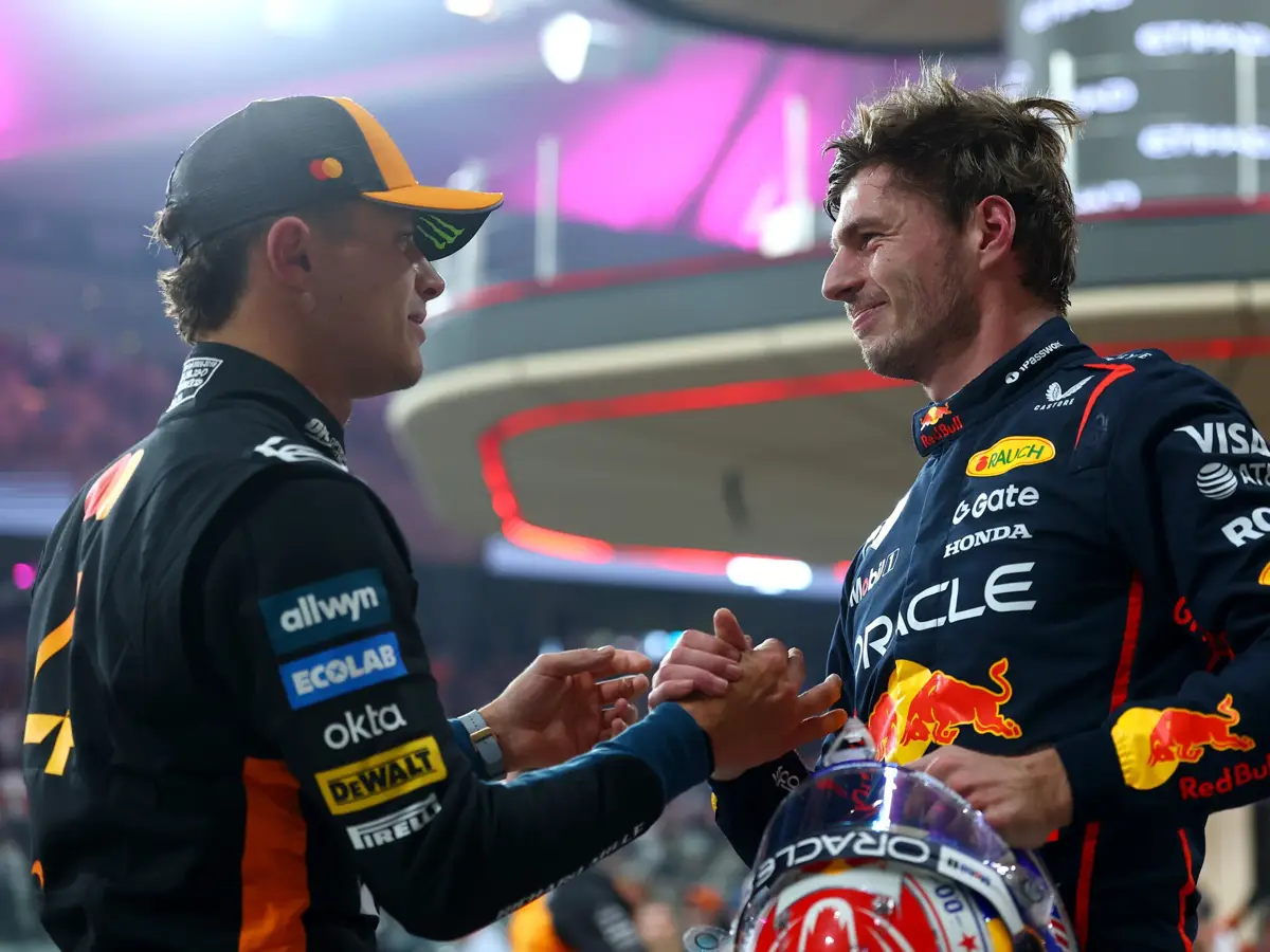 Foto zur News: Norris hadert: Stehe hinter der Person, vor der ich eigentlich stehen möchte