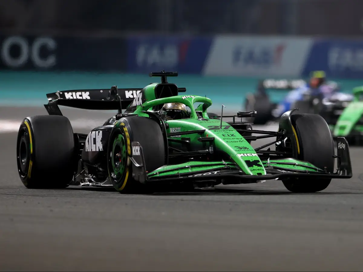 Foto zur News: "Feuerwerk gezündet": Hülkenberg verabschiedet Sauber mit WM-Punkten