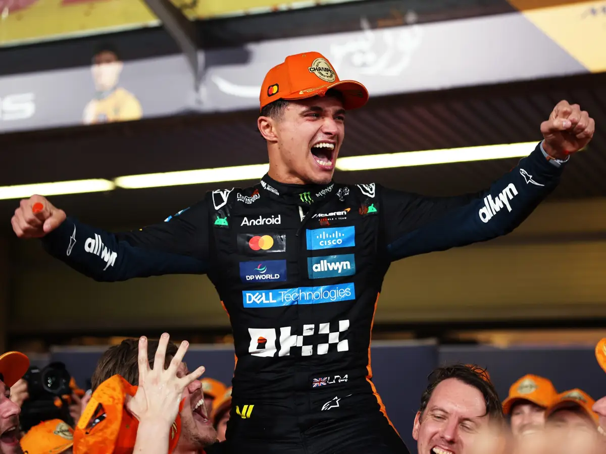 Foto zur News: Wer letzte Nacht am besten geschlafen hat: Lando Norris