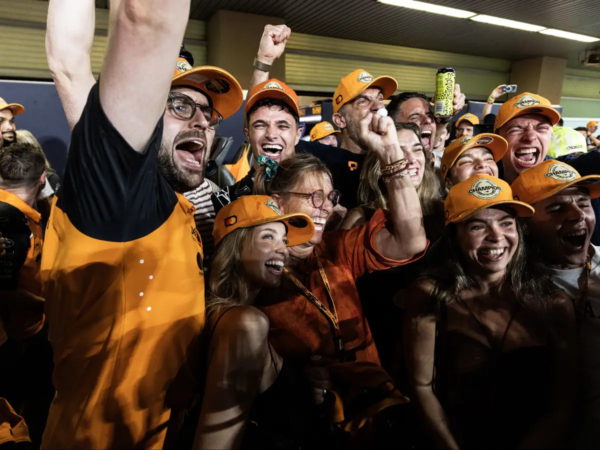 Foto zur News: Norris verrät: So wild war die WM-Party in Abu Dhabi wirklich