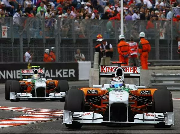Foto zur News: Force India in Monte Carlo: Mission erfüllt