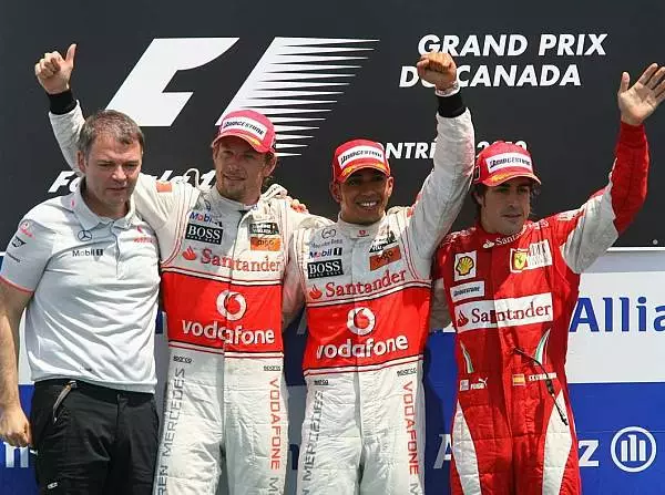 Foto zur News: McLaren gewinnt Reifenkrimi in Montréal