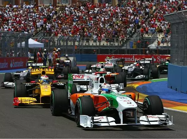 Adrian Sutil Foto zur News: Sutil profitiert vom Safety-Car-Durcheinander