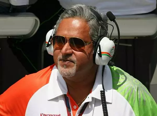Vijay Mallya (Teameigentümer) Foto zur News: Mallya fördert indischen Nachwuchs