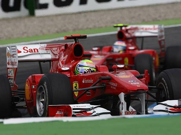Foto zur News: Ferrari-Piloten gehen zur Tagesordnung über