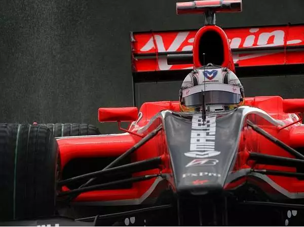Timo Glock Foto zur News: Virgin zufrieden: Glock trotz Unfall zuversichtlich