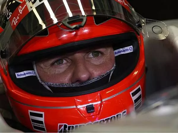 Michael Schumacher Foto zur News: Schumacher: "Es kribbelt überall"