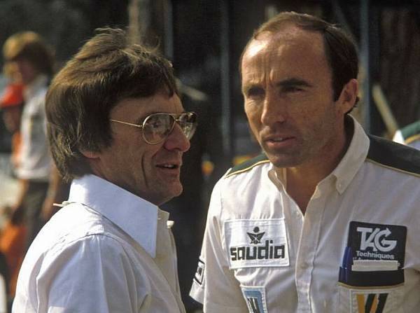Foto zur News: 75. Geburtstag: Bernie Ecclestone gratuliert Frank Williams