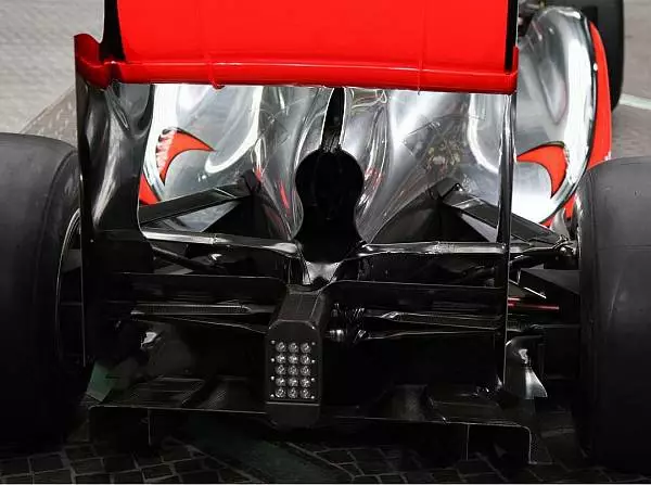 Foto zur News: McLaren: Das Heck als größte Baustelle 2011