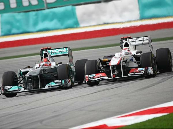 Foto zur News: Mercedes sieht ein: "Sind nicht schnell genug"