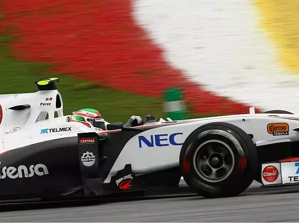 Foto zur News: Sauber C30: Der beste Freund der Reifen