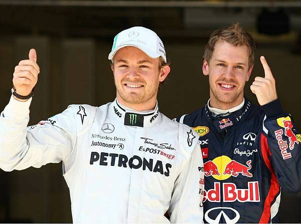 Foto zur News: Red Bull doch souverän: Vettel vor Webber