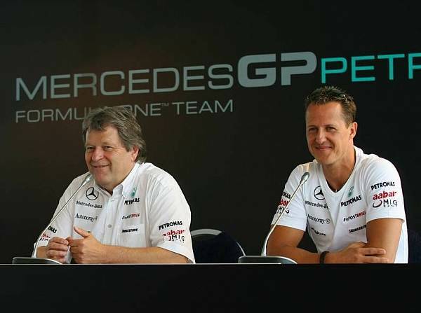 Foto zur News: Schumacher und Haug: "Noch 2011 auf das Podium"