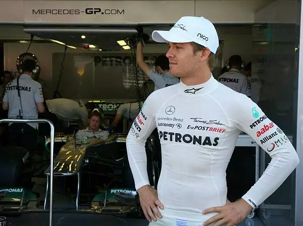Foto zur News: Keine Siege, aber Rosberg fühlt sich bei Mercedes wohl