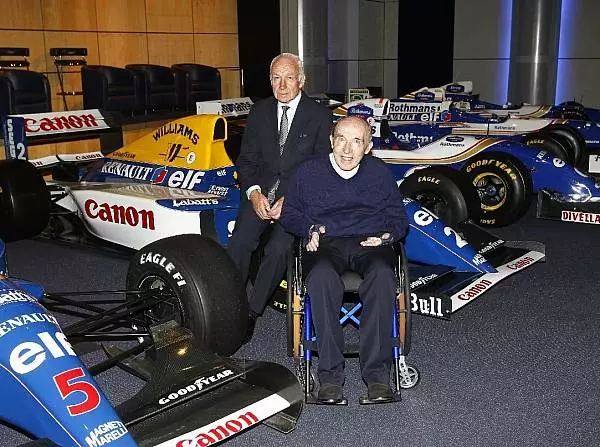 Bernard Rey und Frank Williams Foto zur News: Alte Liebe neu entdeckt: Williams wechselt zu Renault