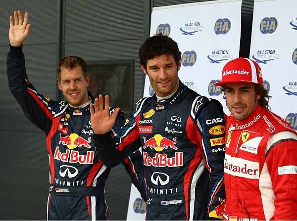 Foto zur News: Regen verhindert zweiten Q3-Run: Webber vor Vettel!