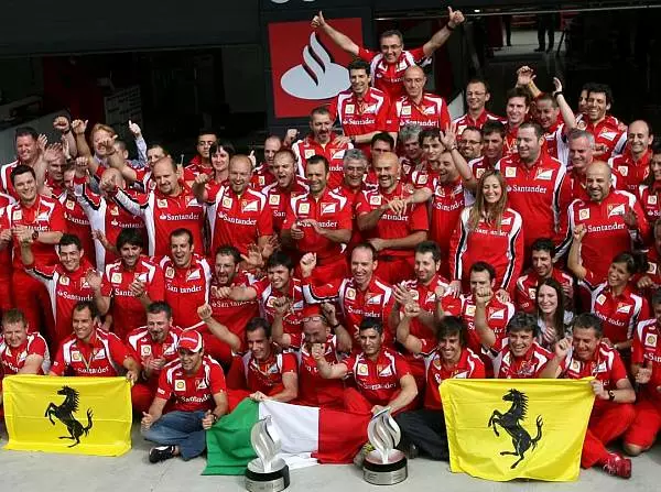Foto zur News: Ferrari: 216. Sieg zum Jubiläum