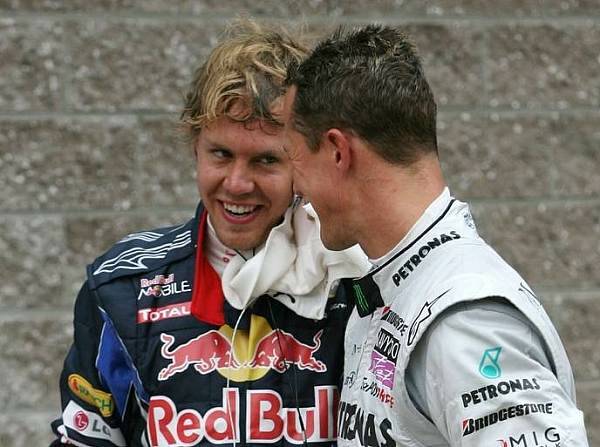 Foto zur News: Vettel über sein Verhältnis zu Schumacher