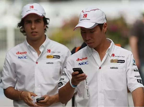 Kamui Kobayashi, Sergio Perez Foto zur News: Sauber-Piloten: "Müssen effizienter werden"