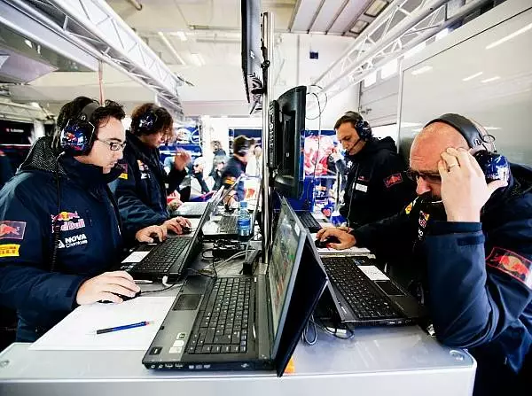 Toro-Rosso-Ingenieure Foto zur News: Von ISDN zu Glasfaser: Datentransfer im Wandel der Zeit