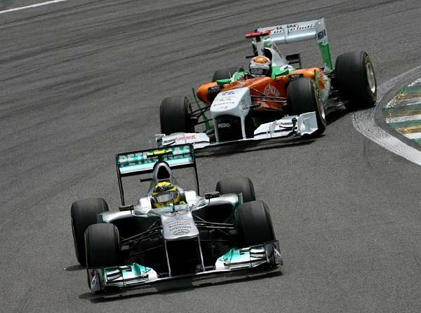 Foto zur News: Rosberg: Brasilianische Sonne heizte den Reifen ein