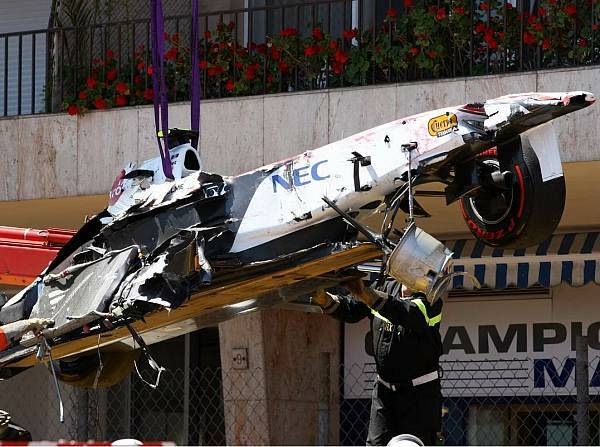 Foto zur News: Trotz Horrorcrash und Punkteflaute: Warum Perez Monaco liebt