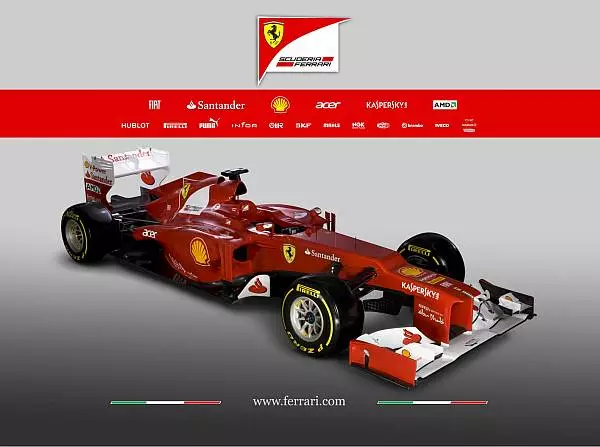 Ferrari F2012 Foto zur News: Ferrari enthüllt neuen F2012 ohne Publikum