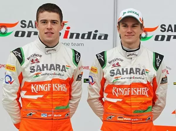 Foto zur News: Force India: Fahrerduo im Check