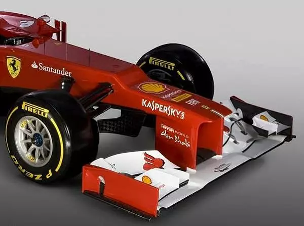Der Ferrari-Höcker Foto zur News: Marko: Neuer Red Bull "nicht so hässlich wie der Ferrari"