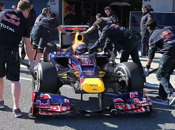 Mark Webber Foto zur News: Räikkönen führt am ersten Testtag in Jerez
