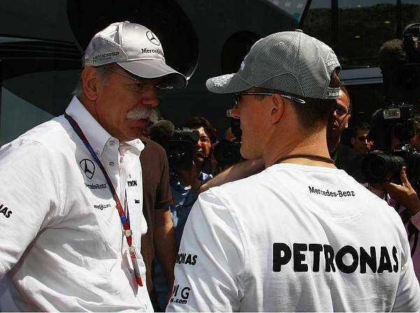 Foto zur News: Zetsche möchte Schumachers Vertrag verlängern