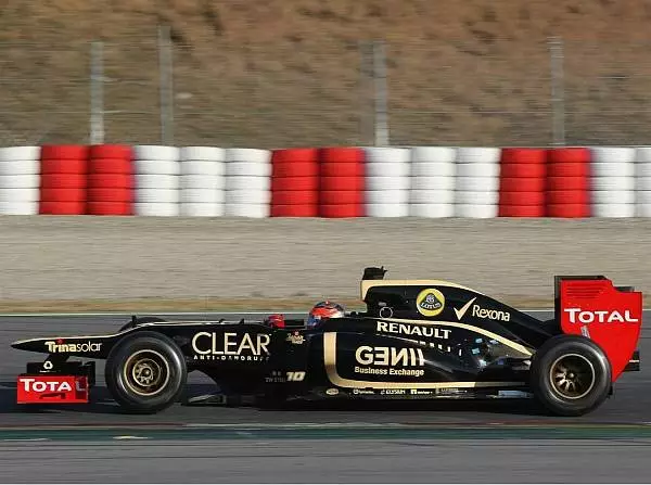 Foto zur News: Lotus packt zusammen: Barcelona-Test beendet